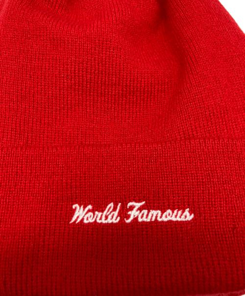 SUPREME（シュプリーム）Supreme (シュプリーム) New Era (ニューエラ) Box Logo Beanie Red レッドの古着・服飾アイテム