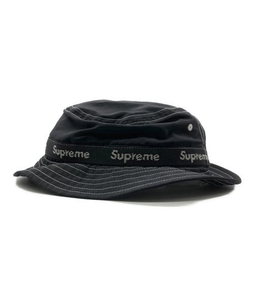 SUPREME（シュプリーム）SUPREME (シュプリーム) WEBBING CRUSHER ブラックの古着・服飾アイテム