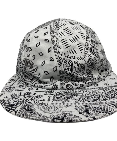 TIGHTBOOTH PRODUCTION（タイトブースプロダクション）TIGHTBOOTH PRODUCTION (タイトブースプロダクション) PAISLEY CAMP CAP ホワイトの古着・服飾アイテム