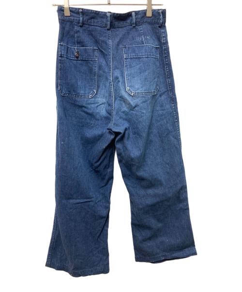 U'S NAVY（ユーエスネイビー）U'S NAVY (ユーエスネイビー) セーラーパンツ インディゴ サイズ:-の古着・服飾アイテム