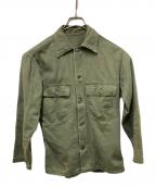 US ARMYユーエスアーミー）の古着「HBT M-47ジャケット」｜オリーブ