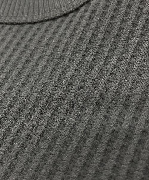 DAIWA PIER39（ダイワ ピア39）DAIWA PIER39 (ダイワ ピア39) サーマルTシャツ ブラック サイズ:Mの古着・服飾アイテム
