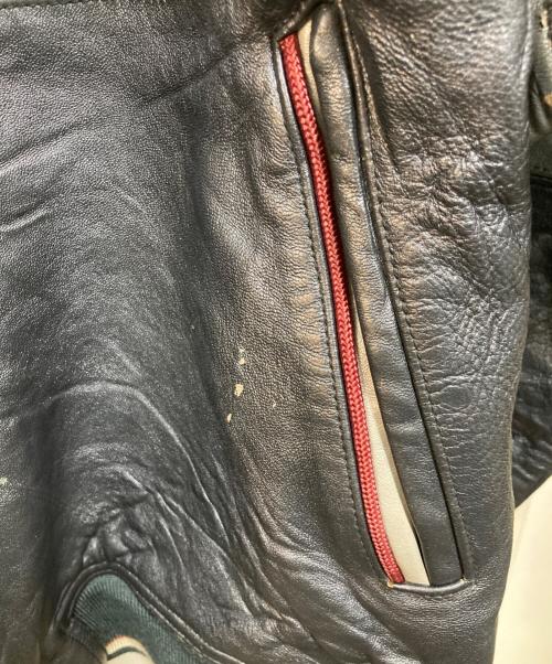 AVIREX（アヴィレックス）AVIREX (アヴィレックス) 77/78レザージャケット グレー サイズ:3XLの古着・服飾アイテム