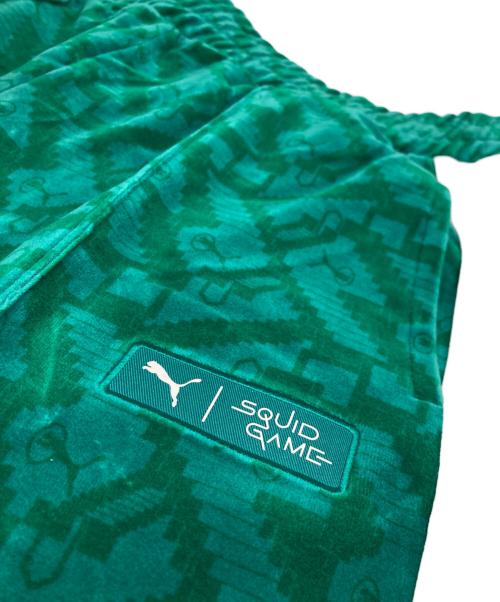 PUMA（プーマ）PUMA (プーマ) トラックパンツ グリーン サイズ:Lの古着・服飾アイテム