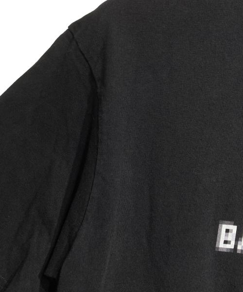BALENCIAGA（バレンシアガ）BALENCIAGA (バレンシアガ) モザイクロゴプリントTシャツ/Mosaic Logo Tee ブラック サイズ:XSの古着・服飾アイテム