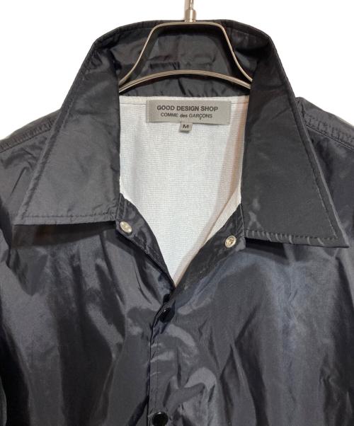 GOOD DESIGN SHOP COMME des GARCONS（グッドデザインショップ コムデギャルソン）GOOD DESIGN SHOP COMME des GARCONS (グッドデザインショップ コムデギャルソン) コーチジャケット ブラック サイズ:Mの古着・服飾アイテム