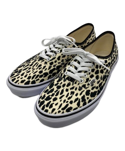 VANS（ヴァンズ）VANS (バンズ) WACKO MARIA (ワコマリア) V44 AUTHENTIC LEOPARD アイボリー サイズ:27の古着・服飾アイテム