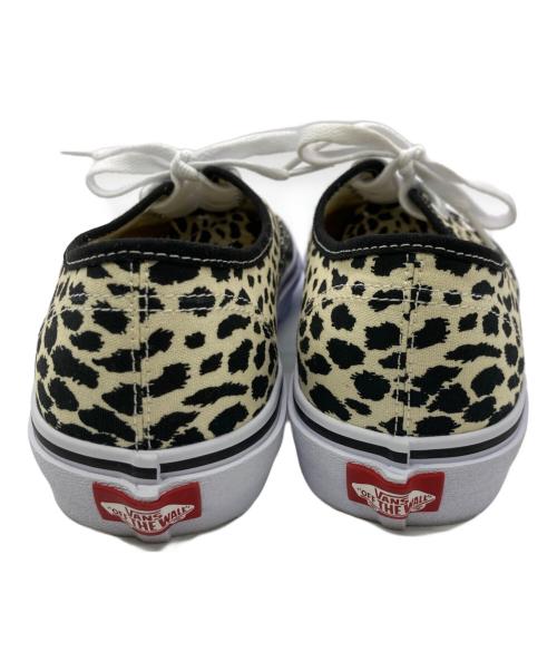 VANS（ヴァンズ）VANS (バンズ) WACKO MARIA (ワコマリア) V44 AUTHENTIC LEOPARD アイボリー サイズ:27の古着・服飾アイテム