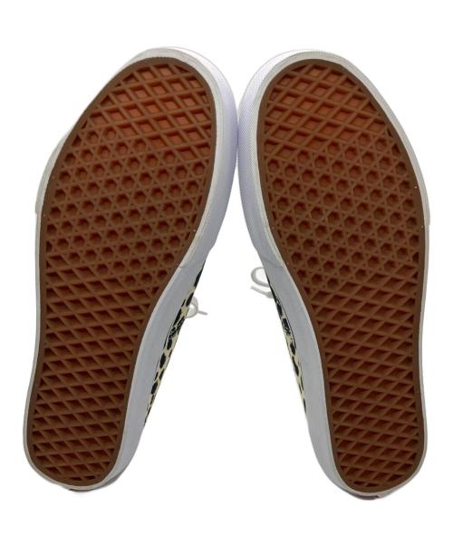 VANS（ヴァンズ）VANS (バンズ) WACKO MARIA (ワコマリア) V44 AUTHENTIC LEOPARD アイボリー サイズ:27の古着・服飾アイテム