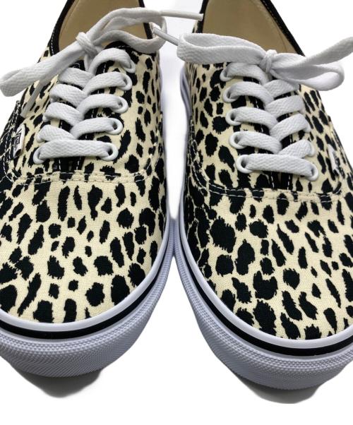 VANS（ヴァンズ）VANS (バンズ) WACKO MARIA (ワコマリア) V44 AUTHENTIC LEOPARD アイボリー サイズ:27の古着・服飾アイテム