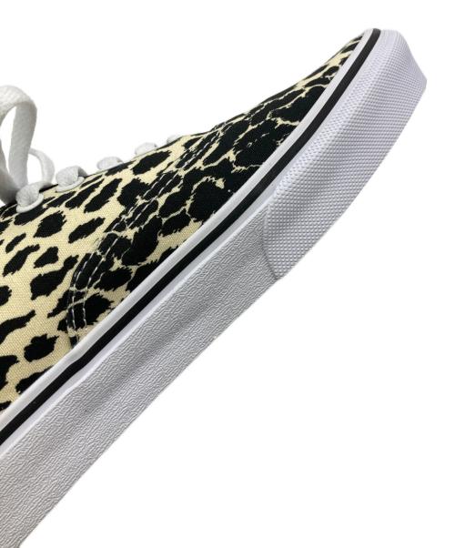 VANS（ヴァンズ）VANS (バンズ) WACKO MARIA (ワコマリア) V44 AUTHENTIC LEOPARD アイボリー サイズ:27の古着・服飾アイテム