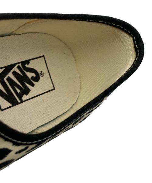 VANS（ヴァンズ）VANS (バンズ) WACKO MARIA (ワコマリア) V44 AUTHENTIC LEOPARD アイボリー サイズ:27の古着・服飾アイテム