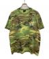 stussy（ステューシー）の古着「カモフラージュリンガーTシャツ」｜カーキ