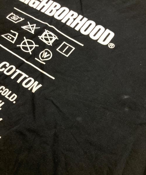 NEIGHBORHOOD（ネイバーフッド）NEIGHBORHOOD (ネイバーフッド) QC C-TEE ブラック サイズ:Mの古着・服飾アイテム