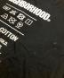 中古・古着 NEIGHBORHOOD (ネイバーフッド) QC C-TEE ブラック サイズ:M：6000円