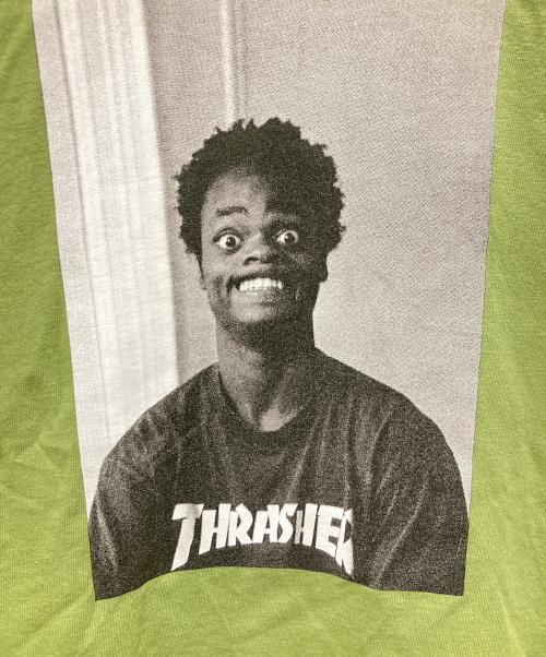 SUPREME（シュプリーム）SUPREME (シュプリーム) THRASHER (スラッシャー) Harold Tee グリーン サイズ:Lの古着・服飾アイテム