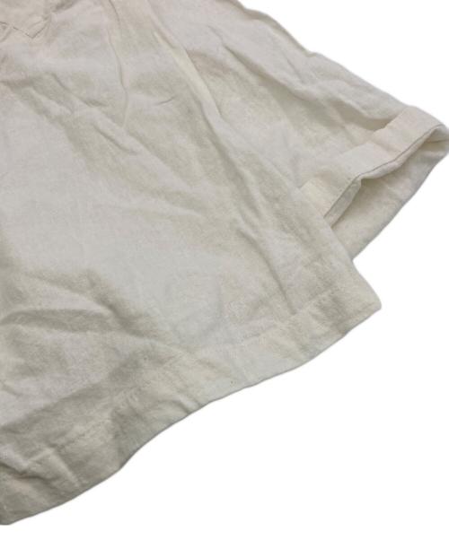 TRUST（トラスト）TRUST (トラスト) リネンレーヨンシャツ ホワイト サイズ:3XLの古着・服飾アイテム