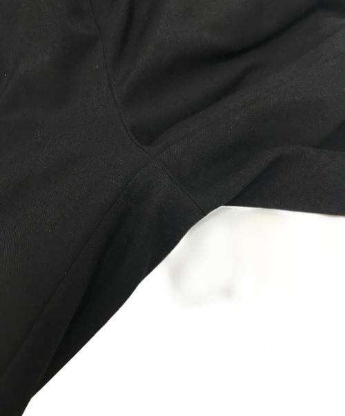 JANE SMITH（ジェーンスミス）JANE SMITH (ジェーンスミス) POLYESTER WOOL TROPICAL PIPING PAJAMA PANTS ブラック サイズ:38の古着・服飾アイテム