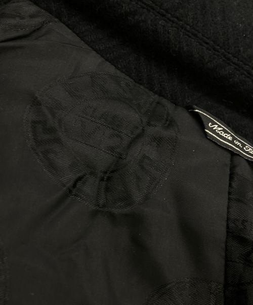 VERSACE CLASSIC V2（ヴェルサーチクラシック）VERSACE CLASSIC V2 (ヴェルサーチクラシック) アンゴラ混ダッフルコート ブラック サイズ:50の古着・服飾アイテム