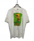 Finestファイネスト）の古着「プリントTシャツ」｜ホワイト