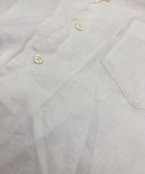 RALPH LAUREN（ラルフローレン）RALPH LAUREN (ラルフローレン) オープンカラーシャツ ホワイト サイズ:10の古着・服飾アイテム