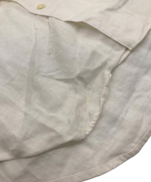 RALPH LAUREN（ラルフローレン）RALPH LAUREN (ラルフローレン) オープンカラーシャツ ホワイト サイズ:10の古着・服飾アイテム
