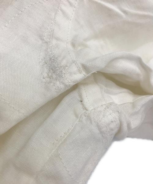 RALPH LAUREN（ラルフローレン）RALPH LAUREN (ラルフローレン) オープンカラーシャツ ホワイト サイズ:10の古着・服飾アイテム
