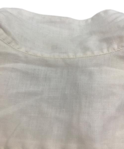 RALPH LAUREN（ラルフローレン）RALPH LAUREN (ラルフローレン) オープンカラーシャツ ホワイト サイズ:10の古着・服飾アイテム