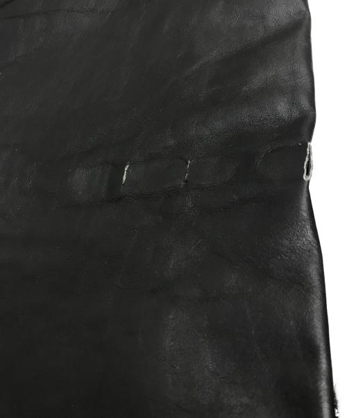 VANSON（バンソン）VANSON (バンソン) レザーパンツ ブラック サイズ:記載なしの古着・服飾アイテム