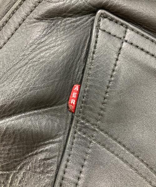 Aero LEATHER（エアロレザー）Aero LEATHER (エアロレザー) レザーパンツ ブラック サイズ:27の古着・服飾アイテム