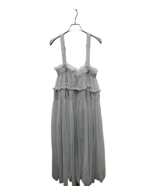 Candy Stripper（キャンディーストリッパー）Candy Stripper (キャンディーストリッパー) チュールワンピース グレー サイズ:2の古着・服飾アイテム
