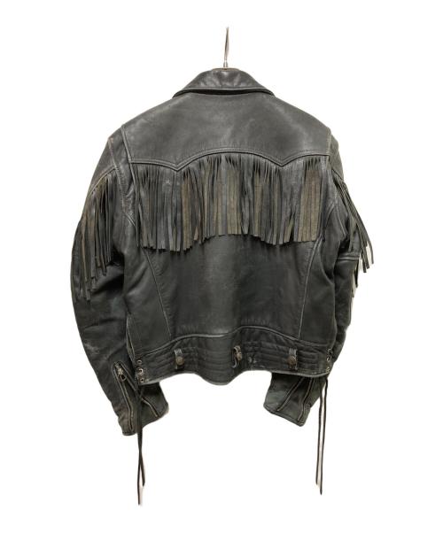 HARLEY-DAVIDSON（ハーレーダビッドソン）HARLEY-DAVIDSON (ハーレーダビッドソン) レザーライダースジャケット ブラック サイズ:Mの古着・服飾アイテム