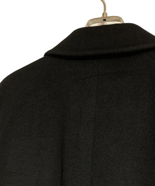 BURBERRY LONDON（バーバリーロンドン）BURBERRY LONDON (バーバリーロンドン) カシミヤステンカラーコート ブラック サイズ:Lの古着・服飾アイテム