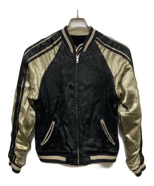 Switch Planning（-）Switch Planning (-) ドラゴン刺繍スカジャン ブラック サイズ:Sの古着・服飾アイテム