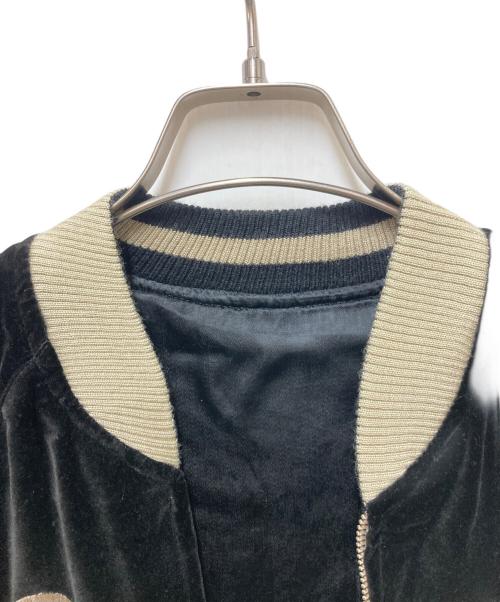 Switch Planning（-）Switch Planning (-) ドラゴン刺繍スカジャン ブラック サイズ:Sの古着・服飾アイテム