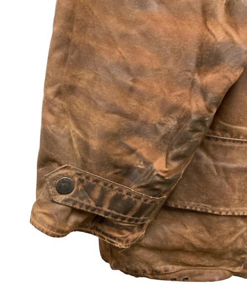 Barbour（バブアー）Barbour (バブアー) BUSHMAN レザーカラージャケット ブラウン サイズ:-の古着・服飾アイテム
