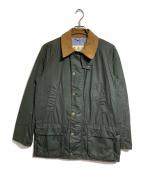 Barbourバブアー）の古着「Hopsack Lightweight Waxed Jacket」｜カーキ