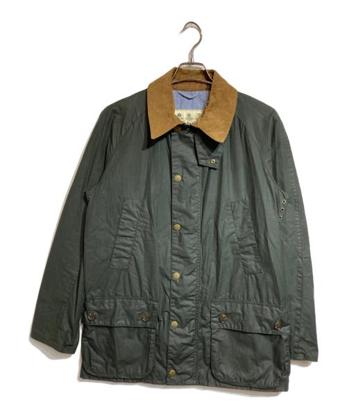 Barbour（バブアー）Barbour (バブアー) Hopsack Lightweight Waxed Jacket カーキ サイズ:Sの古着・服飾アイテム