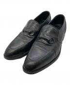 MIHARA YASUHIROミハラヤスヒロ）の古着「炙り出し ビットローファー」｜ブラック