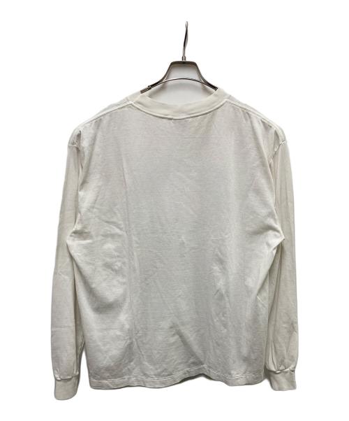 SAINT MICHAEL（セントマイケル）SAINT MICHAEL (セントマイケル) LS TEE BRAIN ホワイト サイズ:Lの古着・服飾アイテム