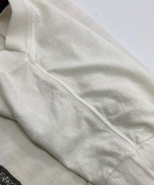 SAINT MICHAEL（セントマイケル）SAINT MICHAEL (セントマイケル) LS TEE BRAIN ホワイト サイズ:Lの古着・服飾アイテム