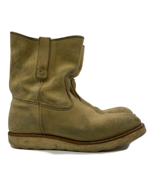 RED WING（レッドウィング）RED WING (レッドウィング) ペコスブーツ ベージュ サイズ:USA8の古着・服飾アイテム