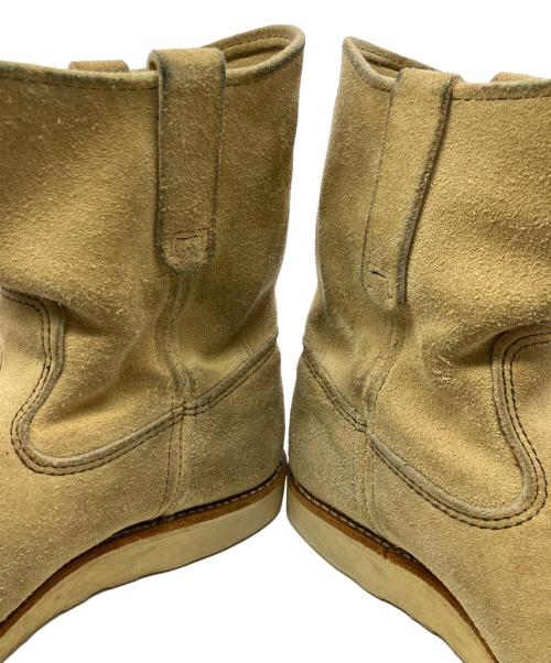 RED WING（レッドウィング）RED WING (レッドウィング) ペコスブーツ ベージュ サイズ:USA8の古着・服飾アイテム