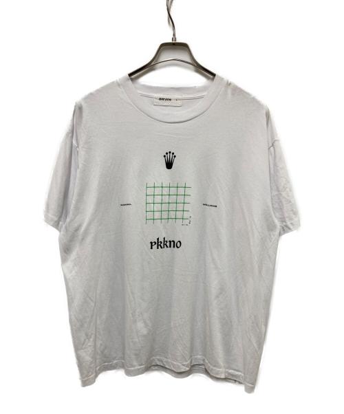 everyone（エブリワン）everyone (エブリワン) プリントTシャツ ホワイト サイズ:Sの古着・服飾アイテム
