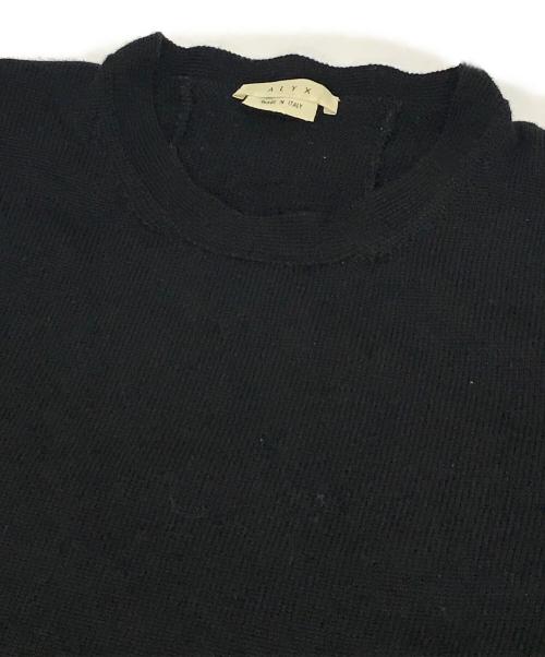 ALYX（アリクス）ALYX (アリクス) Flag In Thorn Sweater ブラック サイズ:XLの古着・服飾アイテム
