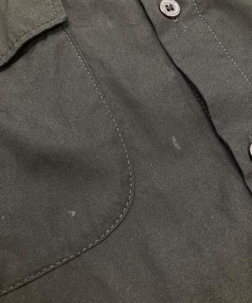 Yohji Yamamoto pour homme（ヨウジヤマモト プールオム）Yohji Yamamoto pour homme (ヨウジヤマモト プールオム) Wポケットロングシャツ ブラック サイズ:2の古着・服飾アイテム