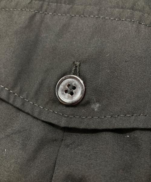 Yohji Yamamoto pour homme（ヨウジヤマモト プールオム）Yohji Yamamoto pour homme (ヨウジヤマモト プールオム) Wポケットロングシャツ ブラック サイズ:2の古着・服飾アイテム