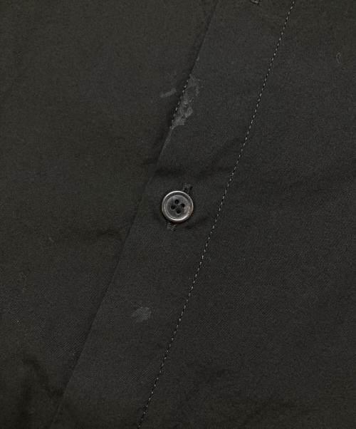 Yohji Yamamoto pour homme（ヨウジヤマモト プールオム）Yohji Yamamoto pour homme (ヨウジヤマモト プールオム) Wポケットロングシャツ ブラック サイズ:2の古着・服飾アイテム