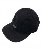SUPREMEシュプリーム）の古着「pocket camp cap」｜ブラック