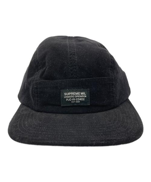 SUPREME（シュプリーム）SUPREME (シュプリーム) pocket camp cap ブラックの古着・服飾アイテム
